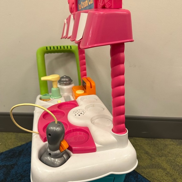 Scoop and Learn Ice Cream Cart Deluxe Learning Playset Pink - Picture 5 of 8